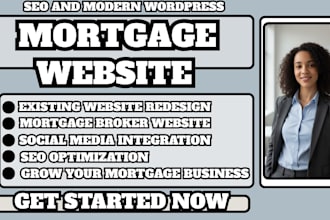 mortgage broker website, loan website, mortgage company website