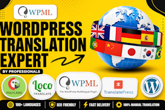 design wordpress multilingual website with wpml translator polylang hreflang SEO