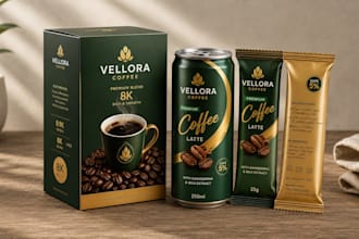 design modern beverage label, energy drink can label and packaging design