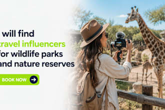 find travel influencers for wildlife parks and nature reserves