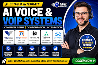 build ai voice agents with retell ai telnyx vicidial ringcentral IVR  anveo