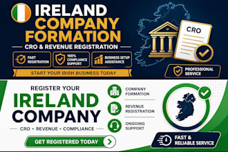 provide irish company formation services  and company registration fast
