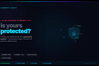 audit and harden your wordpress website with full report