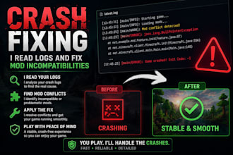 fix your minecraft errors, bugs and crashes and other issues