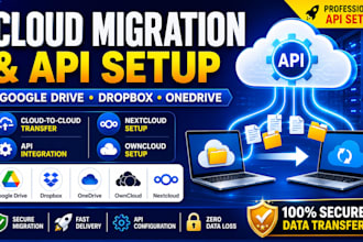google drive dropbox cloud migration owncloud nextcloud and API setup