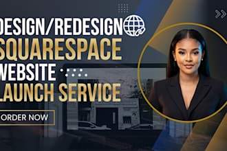 design squarespace website launch service squarespace website redesign square