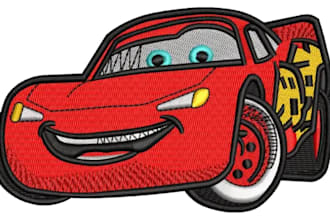 embroidery digitizing to convert logo design in dst pes jef