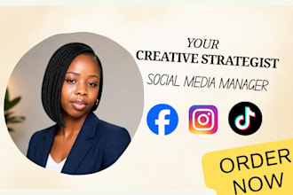 be your creative strategist for social media content marketing and brand growth