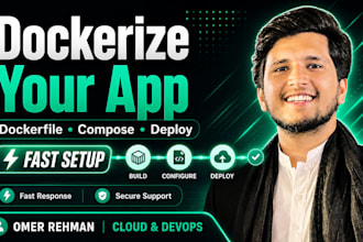 dockerize your application and fix docker deployment errors