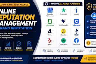 work for your agency and do online reputation management and brand reputation
