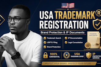 do USA trademark registration and brand protection documents, ip protection