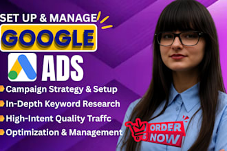 be your expert google ads and adwords manager for high converting PPC campaigns