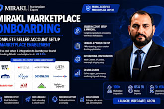 mirakl marketplace onboarding and seller account setup