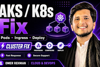 fix kubernetes and azure aks deployment issues