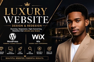 build luxury website idx mls luxury website or landing page