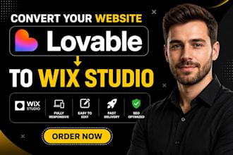 clone or convert lovable ai website to wix studio, lovable to wix, lovable ai