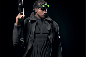 unreal engine daz 3d realistic character model rig 3d game character animation