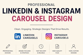 do instagram carousel, carousel design, carousel post, linkedin cover, ig post