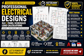 create autocad electrical plans panel schedules and load calculations