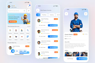 develop multi provider on demand, handyman, home service app