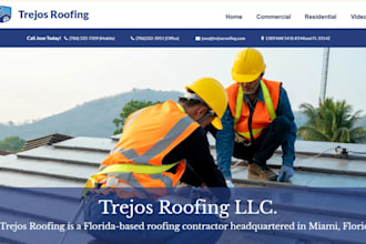 construction website hvac plumbing website handyman roofing contractor website