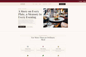 create your desired web site
