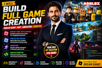 do roblox full game creation, steal a brainrot, grow a garden or simulator game