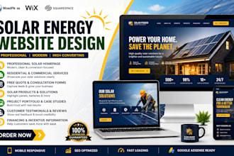 solar installation website, solar company website, solar energy website