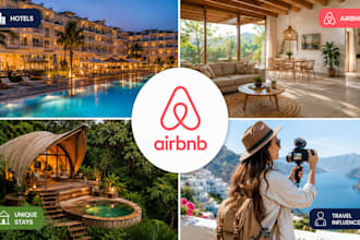 find travel influencers for hotels, airbnb and unique luxury stays