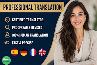 manually translate into italian any kind of text for you, german to italian