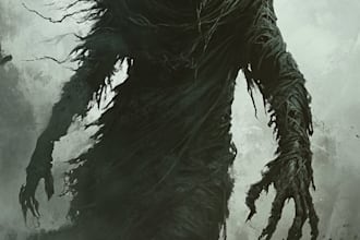 draw horror and dark fantasy illustrations