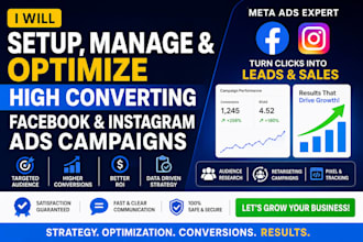setup facebook ads campaign, fb ads manager, instagram ads, meta ads