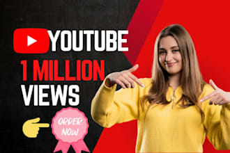 shoutout usa youtube video promotion to 1 million views with SEO and google ads