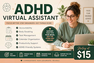 be your adhd accountability and productivity virtual assistant