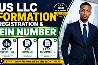 do US llc formation, registration and ein number