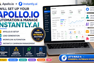setup complete apollo io automation workflow and management instantly ai