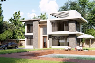 create a 3d virtual walkthrough or fly through animation of your property