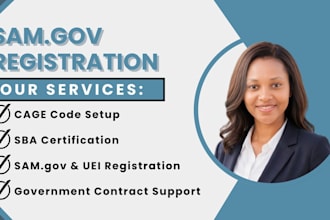 do sam gov registration, uei, cage code, sba certification, government contracts