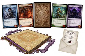 card game board tcg back design card game art board game design card template
