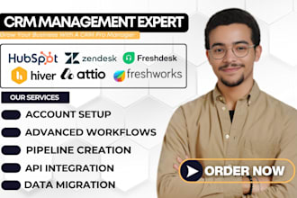 setup hubspot zendesk freshdesk automate freshservice groove capsule attio crm