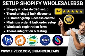 setup shopify wholesale b2b gorilla sami clay sparklayer snap ymq massy bss b2b