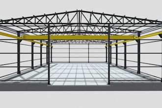 create fabrication, shop, manufacturing drawings, analysis for steel structure
