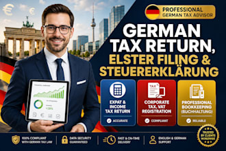 manage german tax return elster filing corporate tax and expat steuererklarung