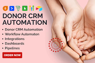 donor CRM automation activecampaign ghl keap zoho bigin airtable freshsales