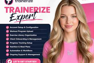 set up, manage, and upload workouts to trainerize or everfit