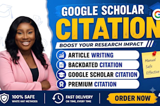 increase google scholar citation