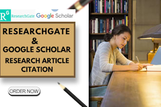 increase google scholar backdate current citation using researchgate