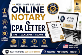 sign CPA comfort letter mortgage letter income verification sign online notary