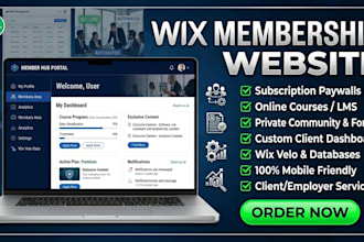 design wix recruitment website and staffing agency platform