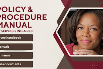 write customized home care and healthcare policy and procedure manuals